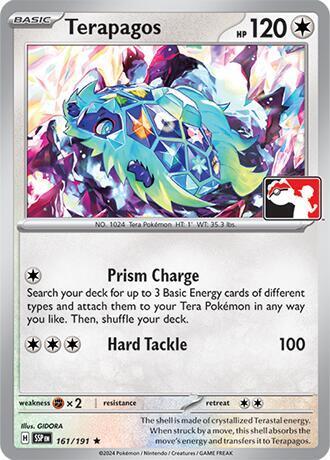 Surging Sparks Terapagos [Prize-Pack] Pokémon card